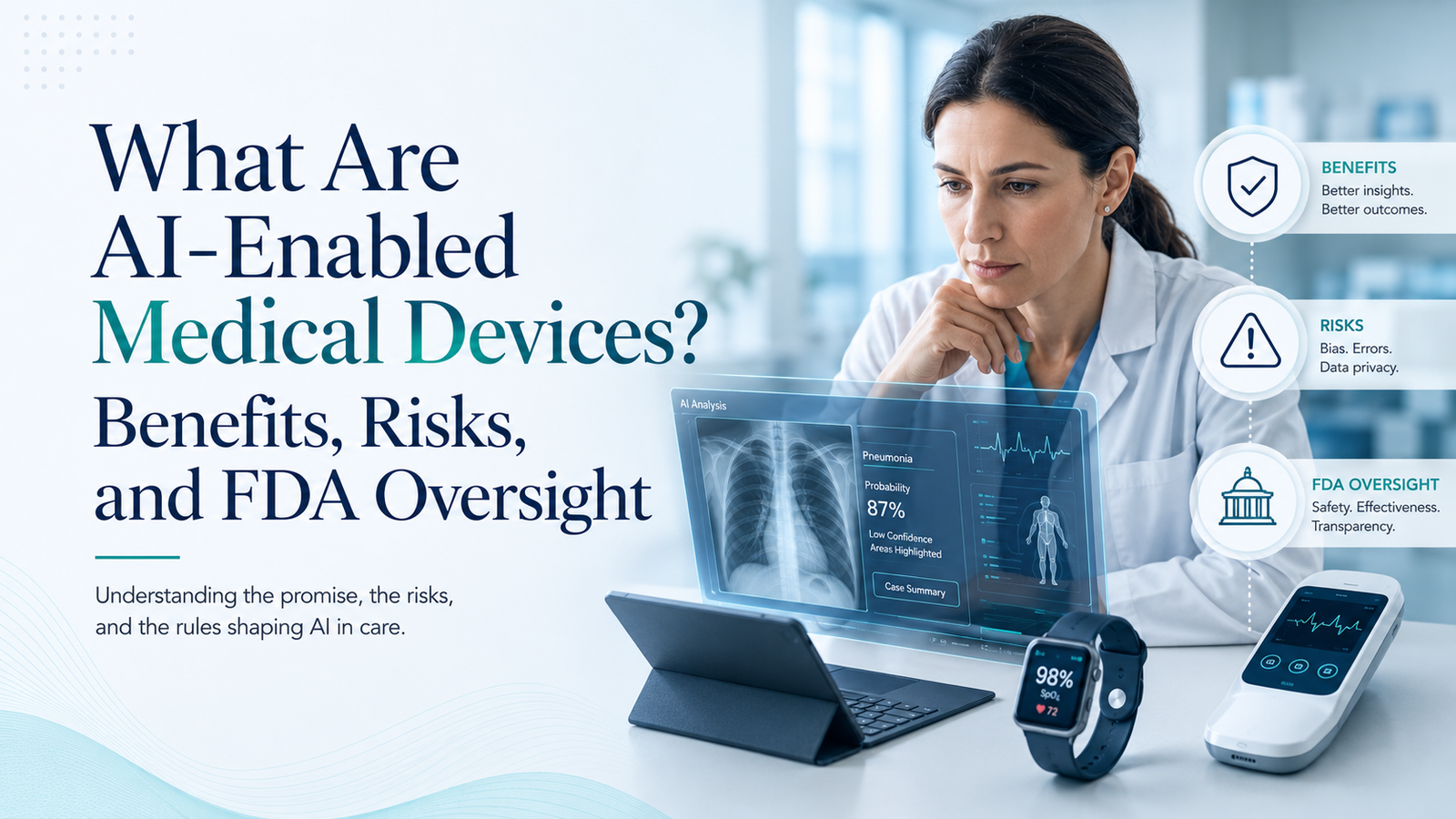 What Are AI-Enabled Medical Devices? Benefits, Risks, and FDA Oversight